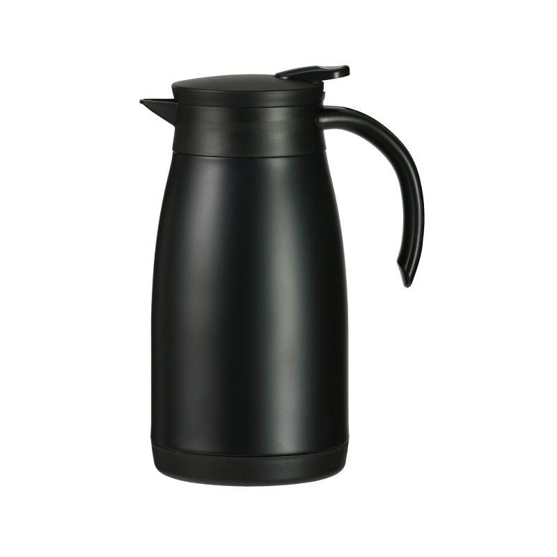 Simple PP Handle Vacuum Insulated Stainless Steel Thermos Kettle