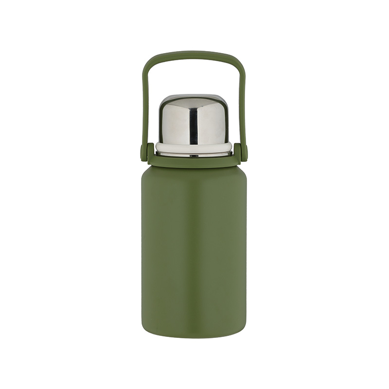 One-Button Switch 316 Sterile Stainless Steel Sports Bottle Outer Cover For Drinking Water