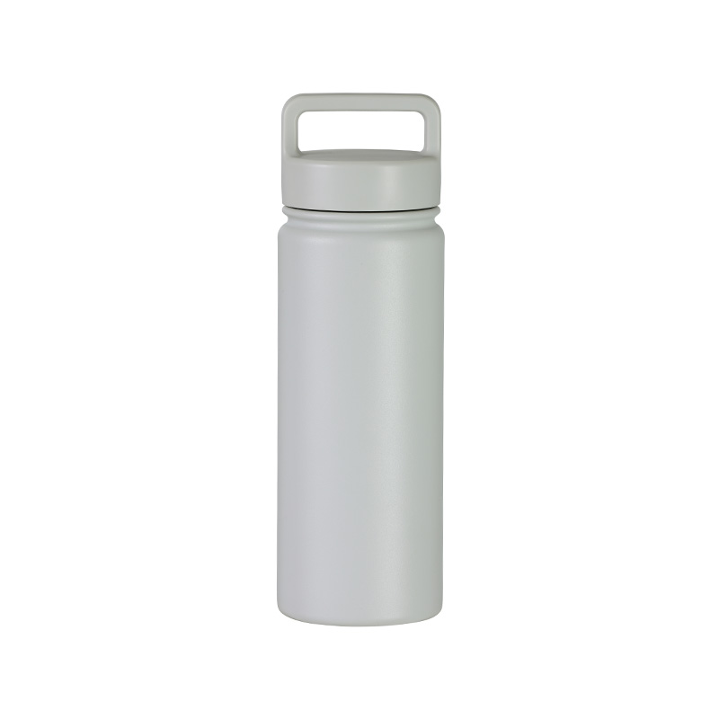 500ml American Style PP Handle Easy To Carry Stainless Steel Thermos Cup With One Hand