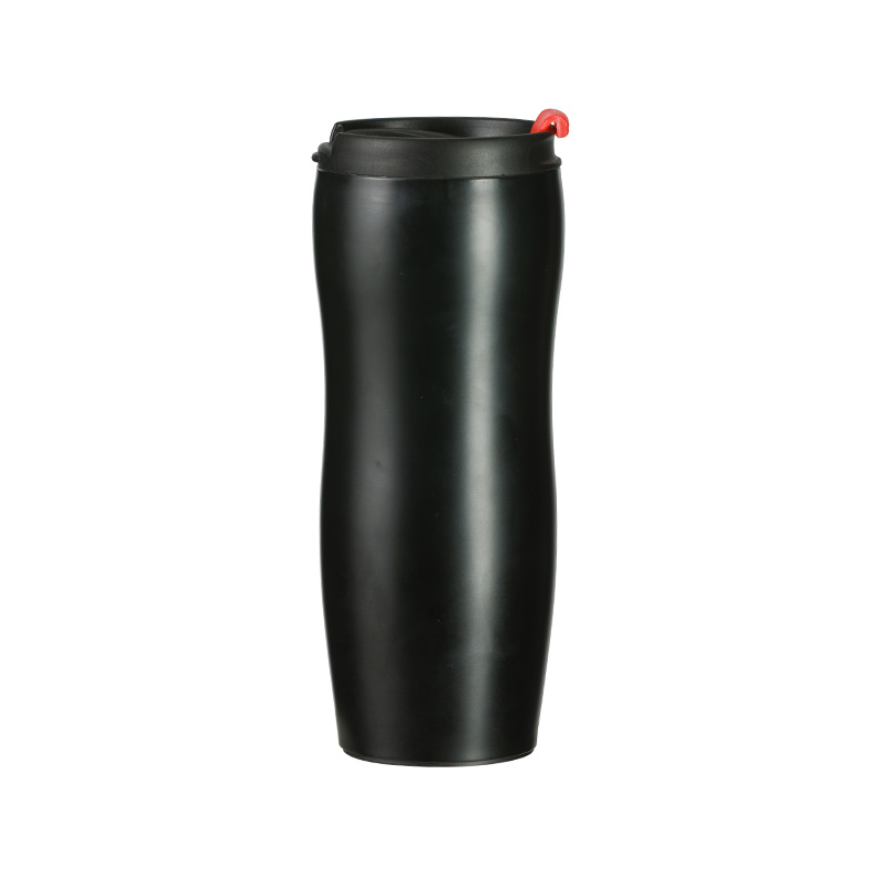 Special-Shaped Flip-Top One-Hand Travel Car Stainless Steel Thermos Cup