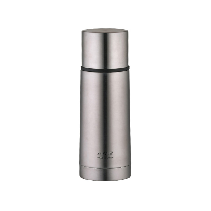 One Cup Dual-Use Bullet Square Lid Stainless Steel Portable Vacuum Bottle